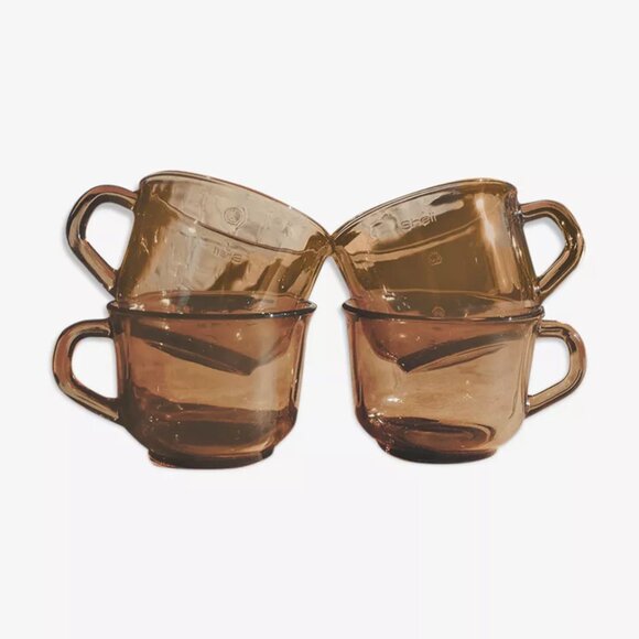 Aarcoroc coffee cups are six in total the glass is not breakable claimed. - Picture 2 of 2